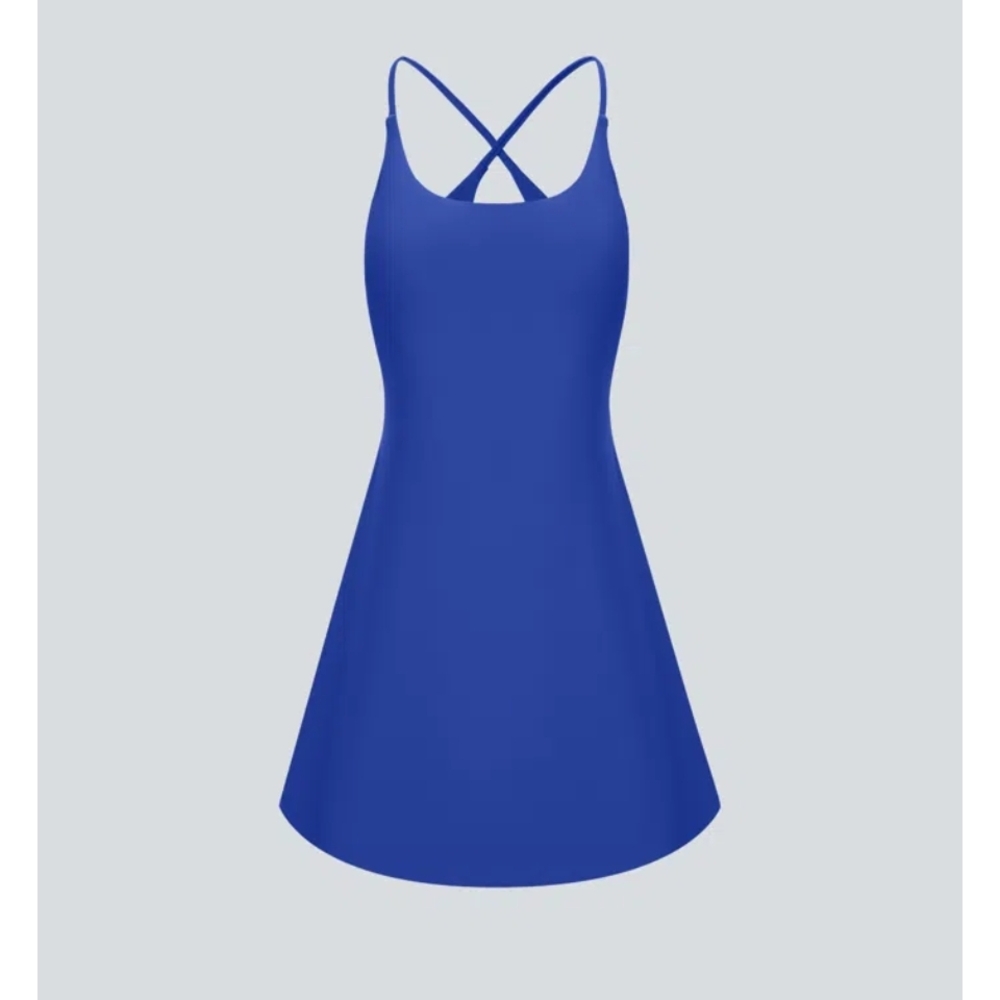 HALARA SoftlyZero™ Plush Backless Active Dress